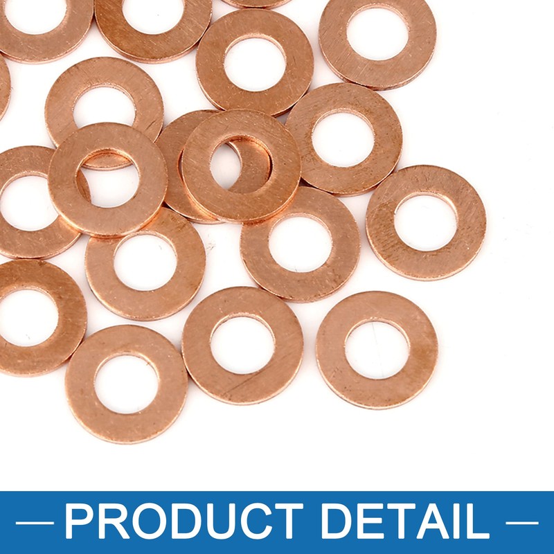 A ABSOPRO Pack of 20 Copper Disc Replacement 8 x