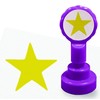 Gold Star Pre Inked School Teachers Positive Feedback Marking Stamper