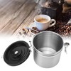 Coffee Bean Storage Stainless Steel Airtight Container Coffee with 30ml