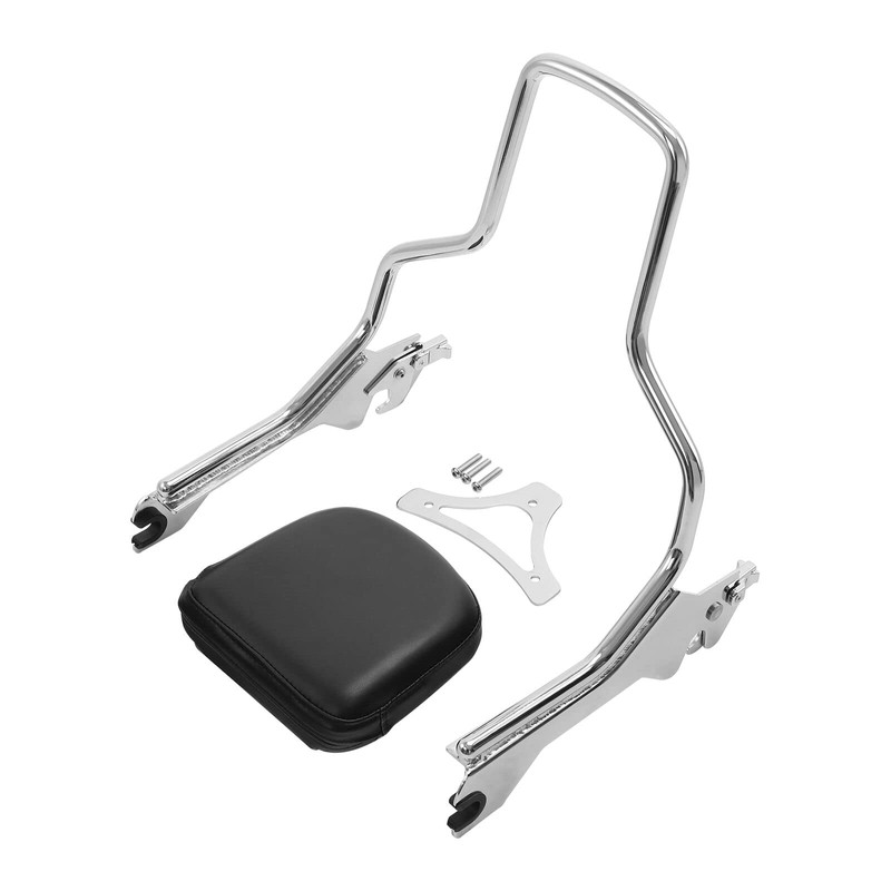 TCMT Standard Sissy Bar Upright Backrest Fit For Harley Fat