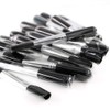 Mollensiuer 1 Piece Plastic Black Round Handle Anti Static Brushes