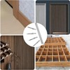 Double Head Skirting Thread Seamless Nails, Skirting Board Nails Equipped