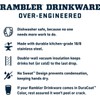YETI Rambler C Straw Bottle, Stainless Steel Vacuum Insulated Bottle