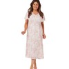 Marlon Womens Linzi Long Plus Size Soft PolyCotton Jersey Nightdress