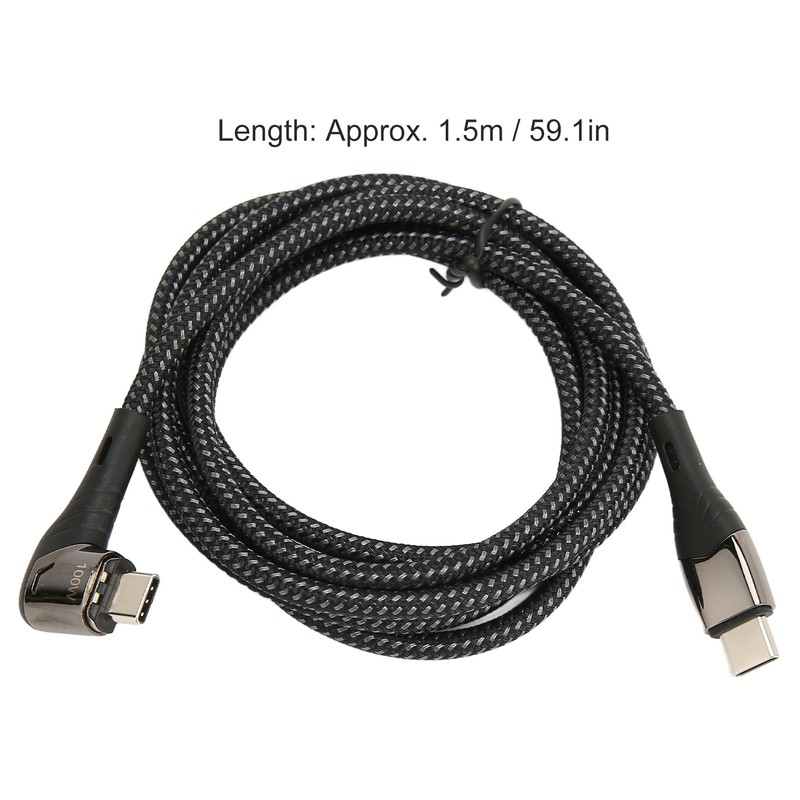 USB C Magnetic Cable 480Mbps Data Transmission PD 100W Charging