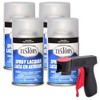 Testors Spray Lacquer 3oz (Matte x2) and Gloss x2 with
