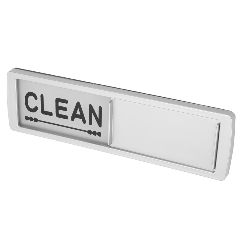 Clean Dirty Sign Dishwasher Magnet, Easy to Read Clean Dirty