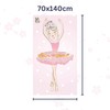 damaloo Large Ballerina Children's Beach Towel – Bath Towel for