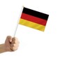 Pack of 25 Germany Handheld Flag, German Decor Hand Held