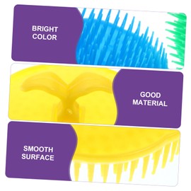 OATIPHO 12pcs Scalp Massage Shampoo Brushes Set Anti-itch Hair Combs for Itching Relief Portable Hairdressing Tools for Home and Salon Use Random Color