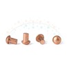 YXQ 50 Pcs Copper Solid Rivets 1/4 Diameter 5/16 L