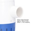 Bilge Submersible Pump Electric Automatic Water ABS Accessory for Drainage