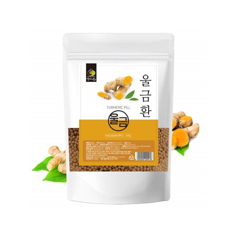 울금환 엄마애손 TURMERIC 커큐민 율금 국산울금 500g Turmeric Mom's Love