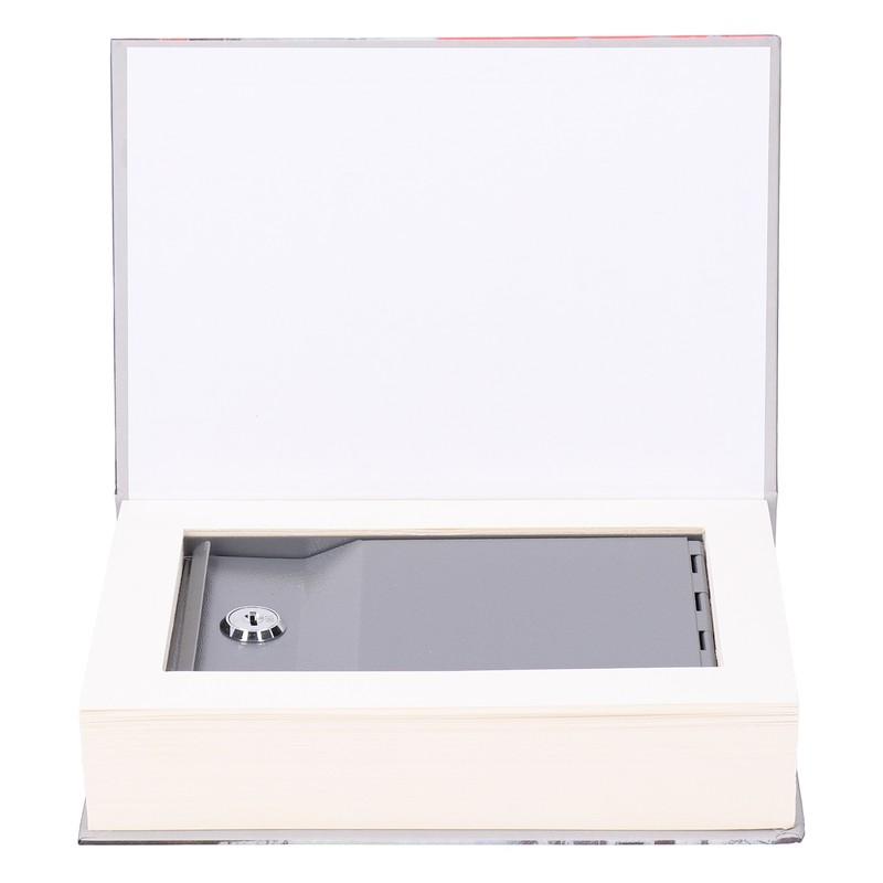 Simulation Book Security Locking Box Cash Coin Money Storage Safe