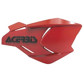 Acerbis 2634651018 Replacement Shield for X-Factory Handguards - Red/Black