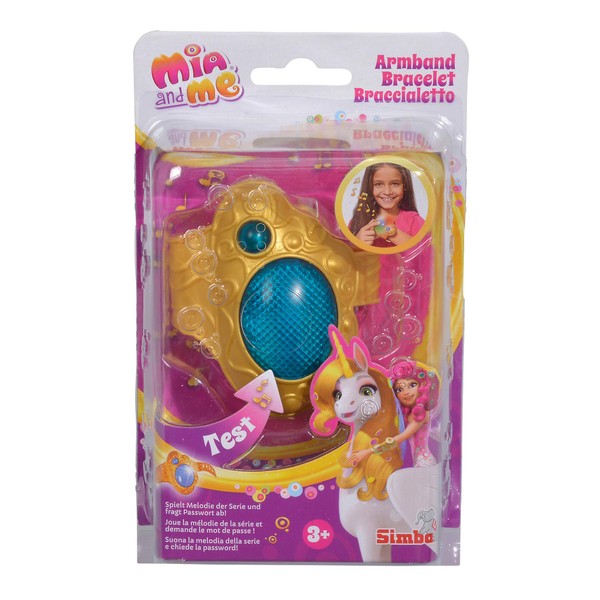 Simba 109480101 - Mia and Me Bracelet with Light and Sound (German Version)