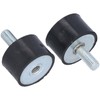 2Pcs AntiVibration Mount Rubber Isolator for Air Compressor Diesel Engine