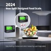 YWSER Food Scale, Newly Split Designed 33lb Digital Kitchen Scale