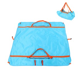 Multifunction Waterpoof Travel Storage Bag Picnic Blanket Camping Pad Beach Mat Sky Blue