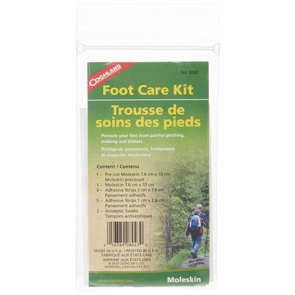 Coghlan's C8043 Unisex Adult Foot Care Kit, Multi-Colour, One Size