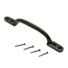 Dzina Hot Bed HandleHot Bed Handle 150mm Black Black Japanned