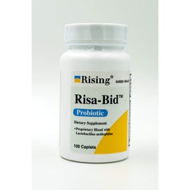 Rising Health - Risa-Bid Caplets - Probiotic Dietary Supplements - 100 caplets
