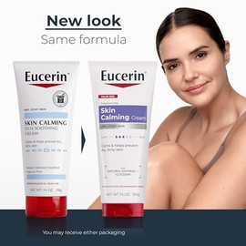 Eucerin Crema calmante para terapia de piel seca, 14 oz (413 ml) - Producto Original de Alta Calidad, Entrega Rápida y Segura, Garantía Incluida      