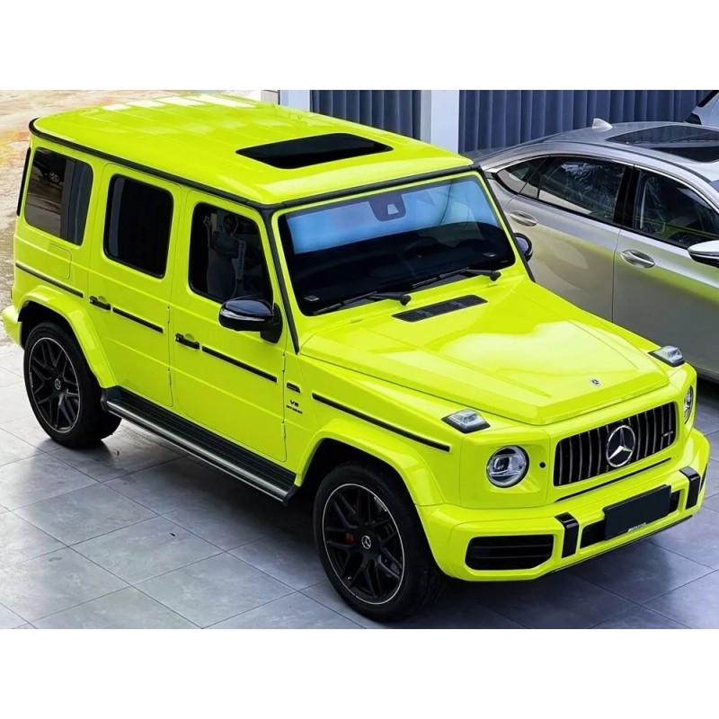 AUTOGOODY 240" x 60" Gloss Neon Green Vinyl Film Wrap
