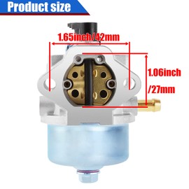 YOFMOO Carburetor Compatible with Kawasaki FJ180V 15003-7110 15003-7132 15004-0952 15004-0962 15004-0993 15004-7010 Toro 22187-22189 22188TE AM21-AM27 AS30-31 AS40 AS71-72 4-stroke Engine 2008-2010