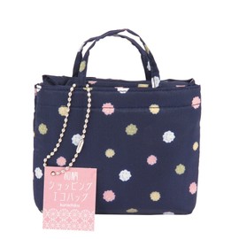 和柄ショッピングエコバッグ こんぺいとう