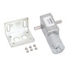 DC 12V Gear Motor, Worm Gear Motor with 12 mm