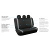 The Quality Cover Premium Modernistic Pink Black Auto Car SUV