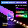 Muzata 10Pack 3.3FT/1M Upgraded Excellent Spotless LED Channel Silver Deeper