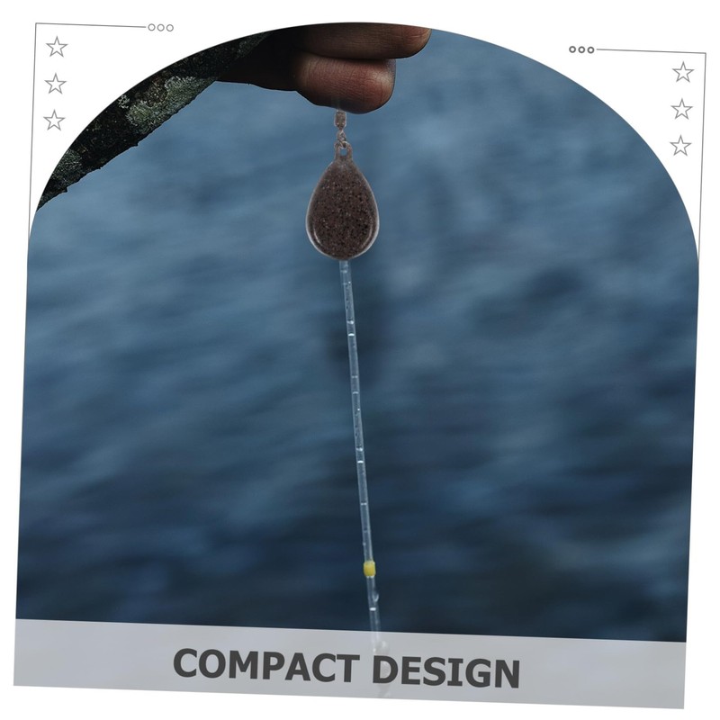OHPHCALL 5pcs Iron Casting Fishing Sinkers 57g Drop Shot Weights