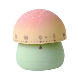 ULTECHNOVO Mushroom Shape Timer Adorable Mechanical Cooking Timer for Adults Easy to Use Kitchen Countdown Tool Compact Design for Convenient Storage Random Color