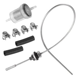 TOTMOX Tank Standpipe Set, Tank Sensor Standpipe Set, Car Tank Suction Tank Pipe Set with 4 Hose Clamps, Compatible with Eberspächer