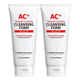 W Skin Research Institute AC+ Trouble Clearing Cleansing Foam 150ml x2