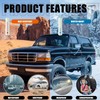 WILLBOND Window Trim Molding Felt Seal Compatible with F150 F250