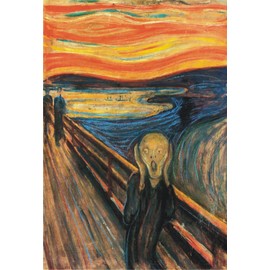 The Scream, Art, Painting, Magnet 2 inch x 3 inch Souvenir Fridge Magnet
