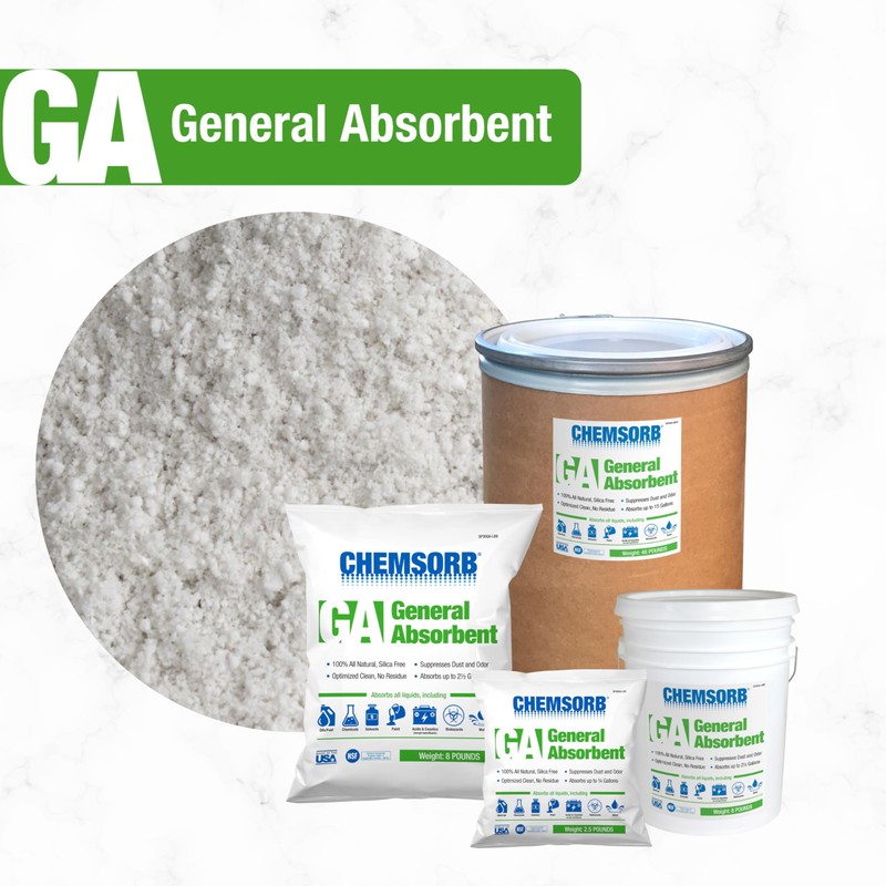 CHEMSORB GA - General Absorbent, 8 Pound Bag
