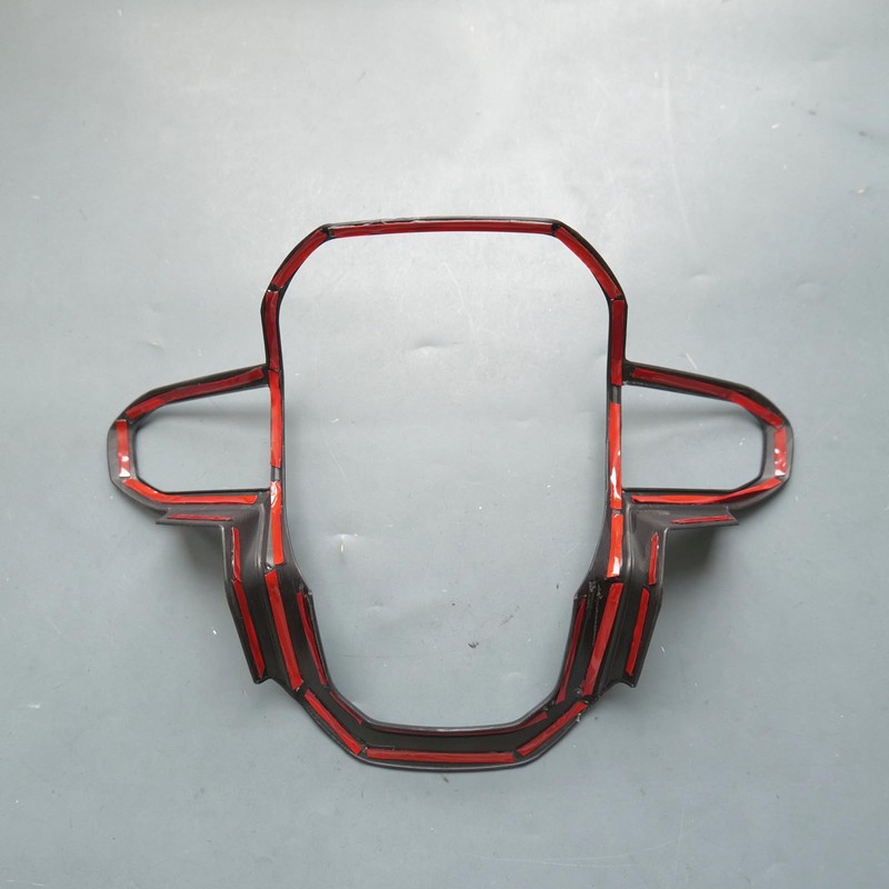 ZiWen Interior Trims Steering Wheel Cover Accessories for GMC Canyon