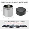 povtii 2 PCS Axle Bearing Protector, 1.98 Inch Chromed Steel