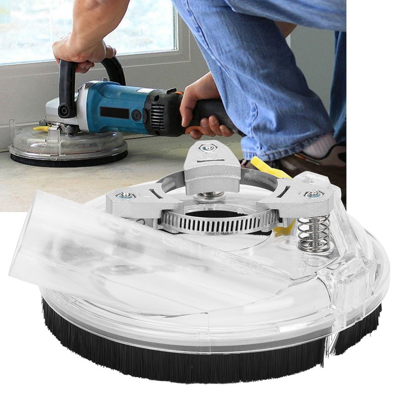 Grinding Dust Cover Plastic Dry Grinding Shroud Kit Angle Grinder