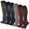 Women's Compression Socks Therapeutic Graduated (Pack of 6 Pairs) (Assorted