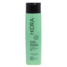HIDRACOLOR - Color Shampoo 300 ml, Champú que Fortalece, Humecta y Protege, Prolonga el Color de Cabellos Teñidos, con Filtros UV, para Cabello con Brillo, Sedoso y Desenredado, Acondiciona el Cabello