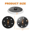 MAXXT 9" (225mm) PU White One-Piece Drywall Sander Discs with