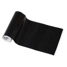 Motoforti Universal Car Wrap Film Vinyl Wrap Cover 3.28 ft x 3.94 Inch Protective PVC Bright Black 1 Pc