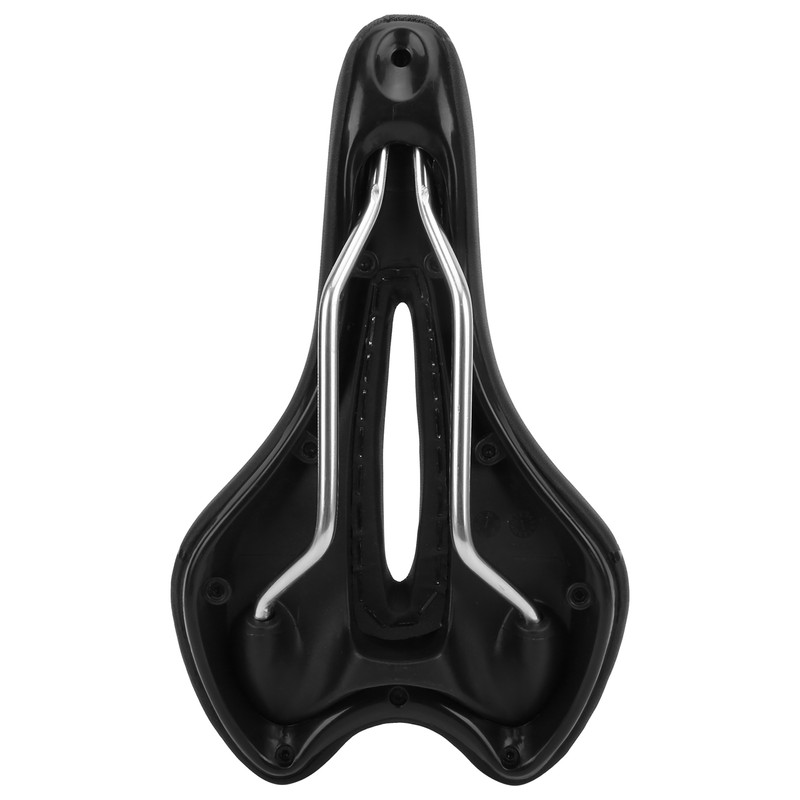 Mountain Bike Saddle Comfortable PU Leather Breathable Mountain Bike Saddle