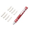 Mumuve 8 in 1 Magnetic Pocket Screwdriver, Practical Pen Shape