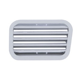 Chrome Plastic A/C Defroster Vent 2006+ Fits Kenworth W900/T800/T660/T600- Driver
